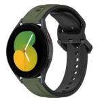 20mm Convex Loop Two-Color Silicone Watch Band