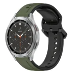 20mm Convex Loop Two-Color Silicone Watch Band