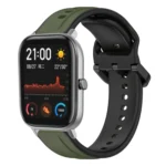 20mm Convex Loop Two-Color Silicone Watch Band