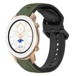 20mm Convex Loop Two-Color Silicone Watch Band