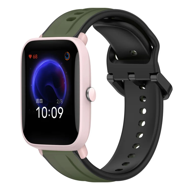 SYA002133308A.webp 20mm Convex Loop Two-Color Silicone Watch Band - Image 1