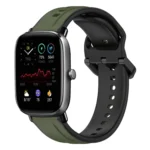 20mm Convex Loop Two-Color Silicone Watch Band