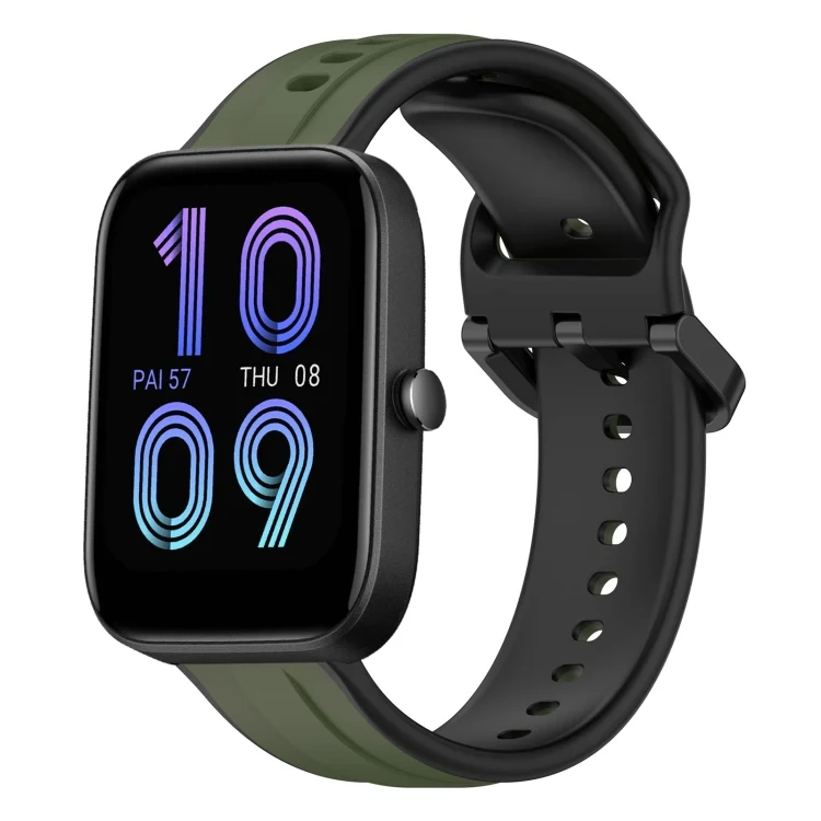SYA002133311A.webp 20mm Convex Loop Two-Color Silicone Watch Band - Image 1