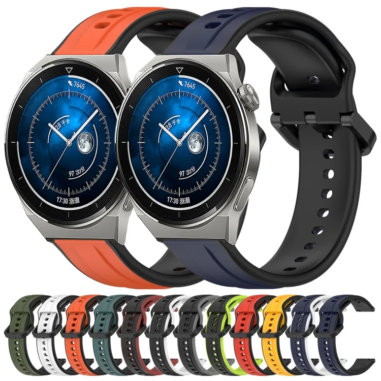 SYA002133401_B1.webp 20mm Convex Loop Two-Color Silicone Watch Band - Image 2