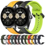 22mm Convex Loop Two-Color Silicone Watch Band - Image 2