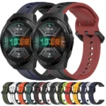 22mm Convex Loop Two-Color Silicone Watch Band - Image 2