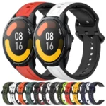 22mm Convex Loop Two-Color Silicone Watch Band - Image 2