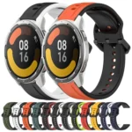 22mm Convex Loop Two-Color Silicone Watch Band - Image 2