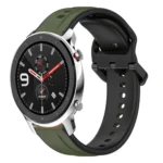 22mm Convex Loop Two-Color Silicone Watch Band