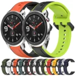 22mm Convex Loop Two-Color Silicone Watch Band - Image 2