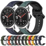 22mm Convex Loop Two-Color Silicone Watch Band - Image 2