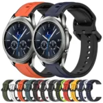 22mm Convex Loop Two-Color Silicone Watch Band - Image 2