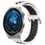 20mm Perforated Breathable Sports Silicone Watch Band
