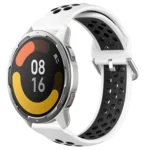 22mm Perforated Breathable Sports Silicone Watch Band