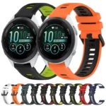 18mm Sports Two-Color Silicone Watch Band - Image 2