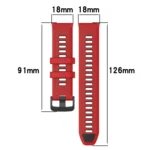 18mm Sports Two-Color Silicone Watch Band - Image 5