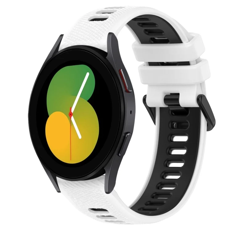20mm Sports Two-Color Silicone Watch Band
