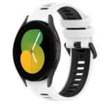 20mm Sports Two-Color Silicone Watch Band