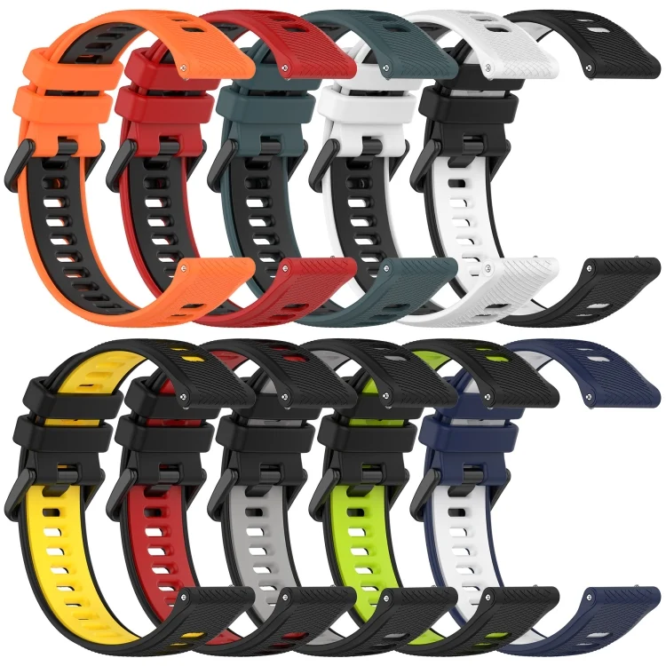 SYA002185201_B3.webp 20mm Sports Two-Color Silicone Watch Band - Image 4