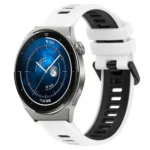 20mm Sports Two-Color Silicone Watch Band