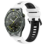 22mm Sports Two-Color Silicone Watch Band