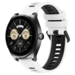 22mm Sports Two-Color Silicone Watch Band