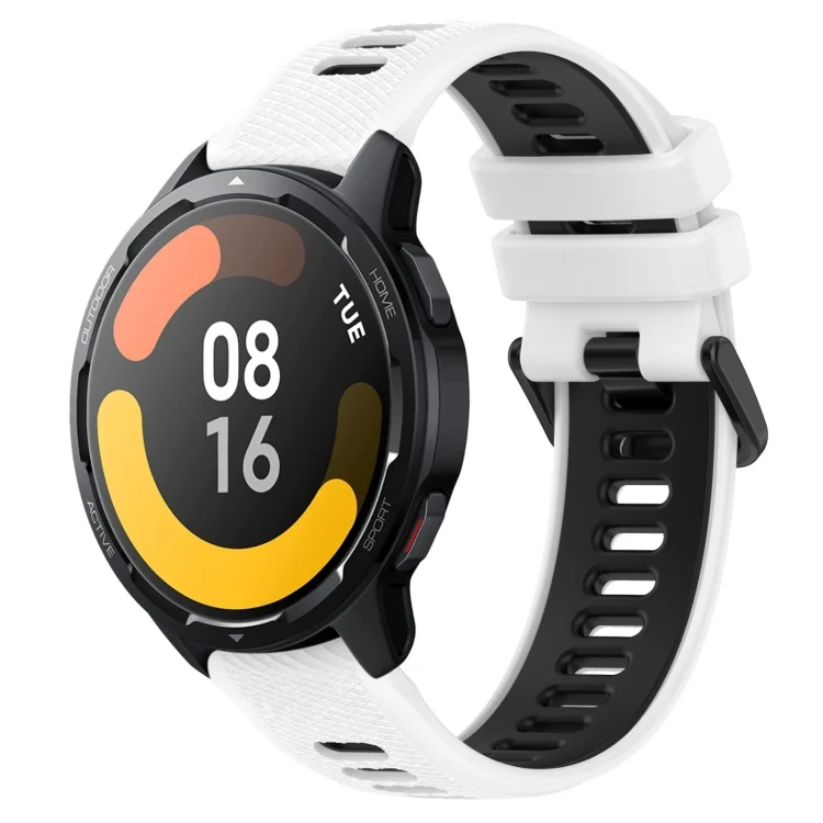 22mm Sports Two-Color Silicone Watch Band