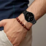 20mm Sports Two-Color Steel Buckle Silicone Watch Band - Image 3