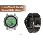 26mm Sewing Leather Steel Buckle Watch Band - Image 4