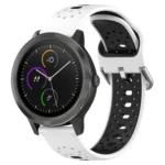 20mm Breathable Two-Color Silicone Watch Band