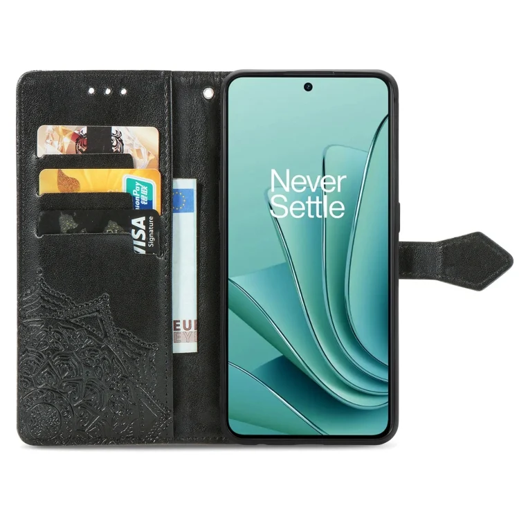 SYA002226401A_2.webp Mandala Flower Embossed Leather Phone Case, For OnePlus Ace 2v, For OnePlus  Nord 3 - Image 4