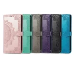 Mandala Flower Embossed Leather Phone Case, For OnePlus Ace 3, For OnePlus 12R, For OnePlus 12 - Image 2