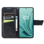 Butterfly Love Flower Embossed Leather Phone Case, For OnePlus Ace 2V - Image 4