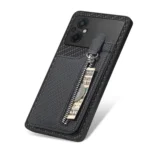 Carbon Fiber Vertical Flip Zipper Phone Case, For Xiaomi POCO M5 4G, For Redmi Note 12 5G, For Xiaomi 13 Pro, For Xiaomi 13 - Image 8