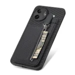 Carbon Fiber Vertical Flip Zipper Phone Case, For Redmi K80 Pro / Poco F7 Ultra, For Redmi K80 / Poco F7 Pro, For Redmi Turbo 4, For Xiaomi Poco X7 Pro - Image 9