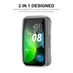 ENKAY Hat-Prince Full Coverage Transparent Soft TPU Watch Case with Screen Protection - Image 3