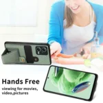 Carbon Fiber Wallet Flip Card K-shaped Holder Phone Case, For Redmi Note 12 5G, For Redmi Note 11T Pro 5G, For Redmi Note 10 4G - Image 3