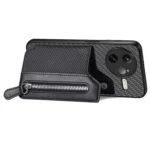 Carbon Fiber Horizontal Flip Zipper Wallet Phone Case, For Redmi K80 Pro / Poco F7 Ultra, For Redmi K80 / Poco F7 Pro, For Redmi Turbo 4, For Xiaomi Poco X7 Pro - Image 7