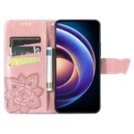 Butterfly Love Flower Embossed Leather Phone Case, For Xiaomi Redmi Note 12R, For Xiaomi 13T - Image 5