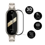 ENKAY Hat-Prince Full Coverage Screen Protector + Adjsutable Silicone Sport Loop Strap Watchband - Image 7