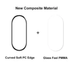 ENKAY Hat-Prince Full Coverage Screen Protector + Adjsutable Silicone Sport Loop Strap Watchband - Image 8