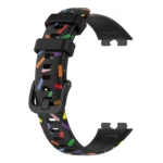 ENKAY Hat-Prince Full Coverage Screen Protector + Adjsutable Silicone Sport Loop Strap Watchband - Image 4