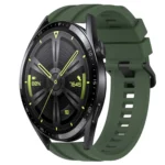Long & Short Sports Solid Color Silicone Watch Band Set