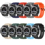 Long & Short Sports Solid Color Silicone Watch Band Set - Image 2