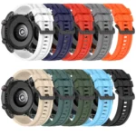 Long & Short Sports Solid Color Silicone Watch Band Set - Image 3