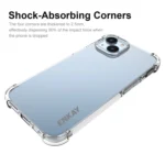 ENKAY Transparent TPU Shockproof Phone Case with Glass Film, For iPhone 14 Plus, For iPhone 15 Pro Max, For iPhone 14, For iPhone 15 Pro, For iPhone 14 Pro, For iPhone 15 Plus, For iPhone 14 Pro Ma... - Image 2