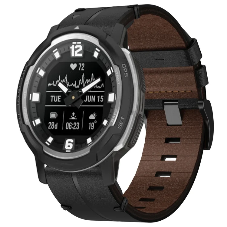 Leather Textured 22mm Watch Band