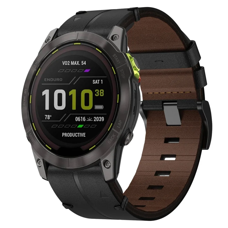 Leather Textured 26mm Watch Band