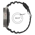 Armored Solid Color Silicone Watch Band - Image 3