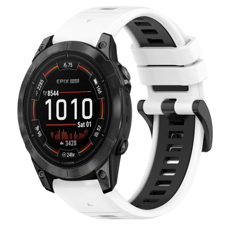 Sports Two-Color 20mm Silicone Watch Band